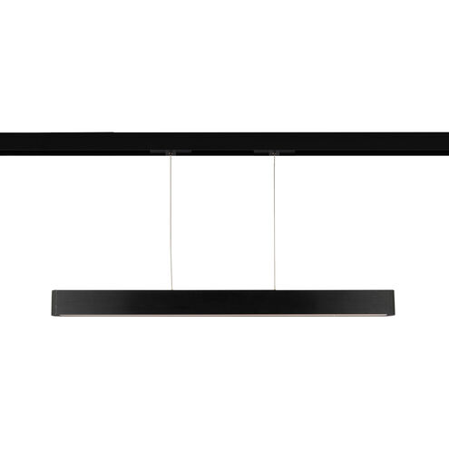 Ventrix 1 Light 48 Black Track Fixtures Ceiling Light
