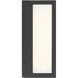 Marlborough LED 9 inch Sand Coal Outdoor Sconce
