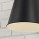 Yardley 1 Light 12 inch Black Outdoor Wall Lantern