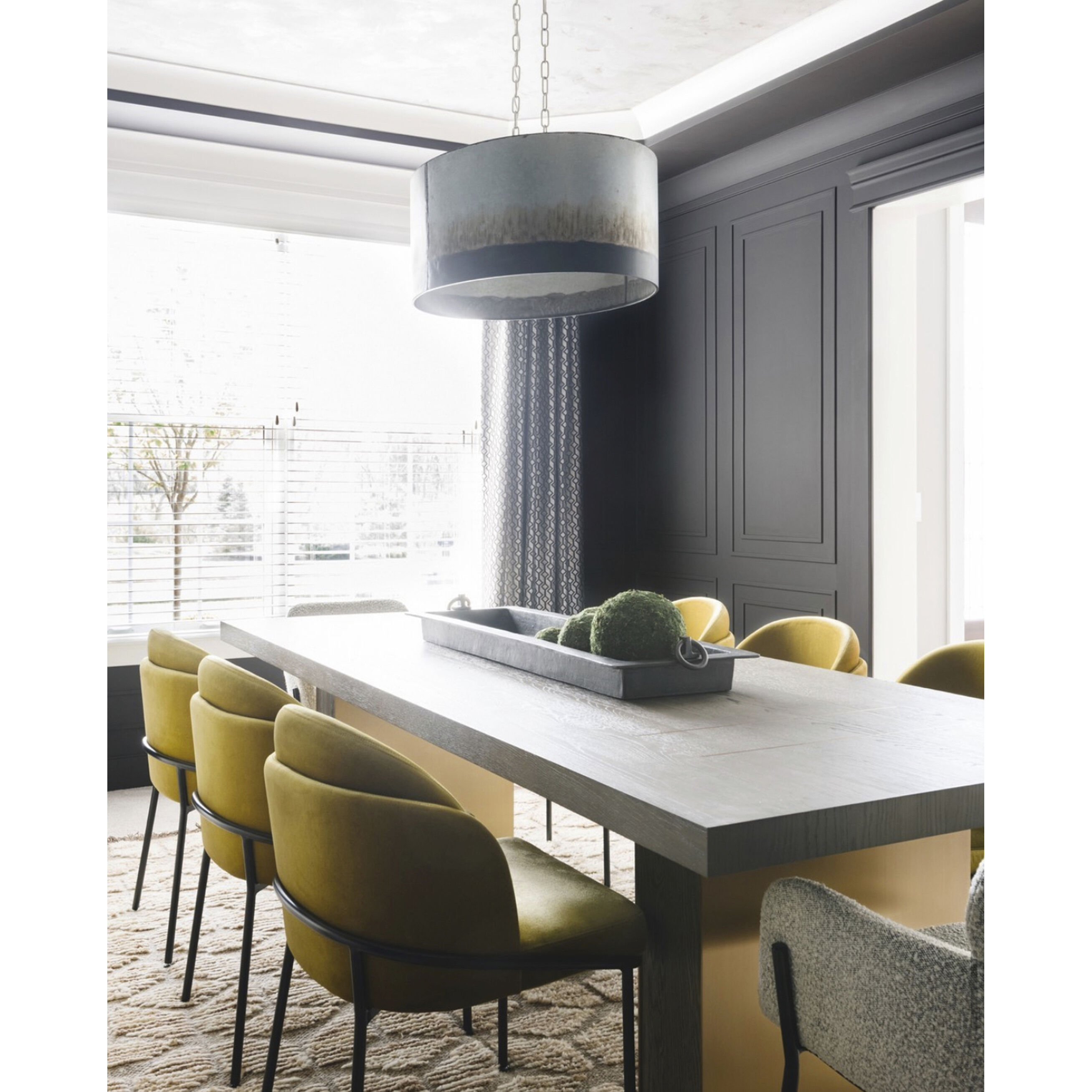 Cannery 4 Light 24 inch Ombre Galvanized Pendant Ceiling Light