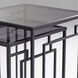 Galleria 22 X 18 inch Noir Tables, Set of 2