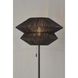 Gardner 63 inch 100.00 watt Black Floor Lamp Portable Light