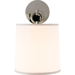 Barbara Barry French Cuff 1 Light 8 inch Polished Nickel Sconce Wall Light