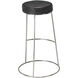 Henry 30 inch Matte Charcoal and Pewter Bar Stool