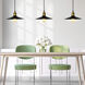 Brave 1 Light 10 inch Black Mini Pendant Ceiling Light