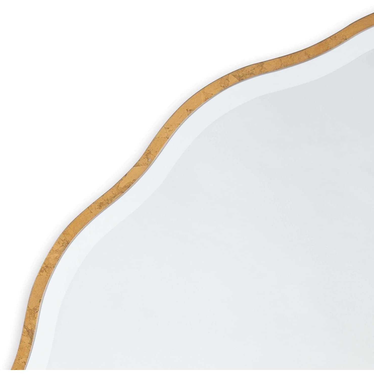 Candice 32 X 32 inch Gold Leaf Mirror, Small