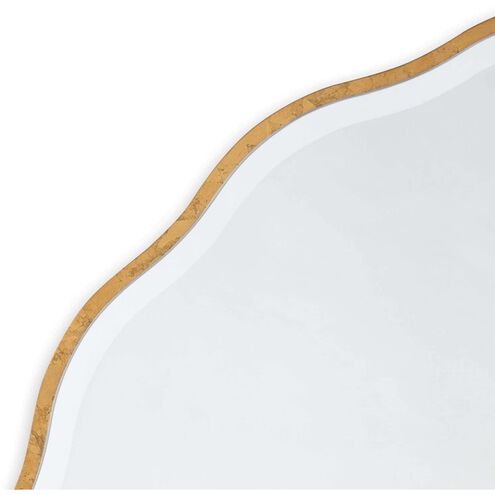 Candice 32 X 32 inch Gold Leaf Mirror, Small