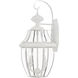 Monterey 2 Light 20.25 inch White Outdoor Wall Lantern