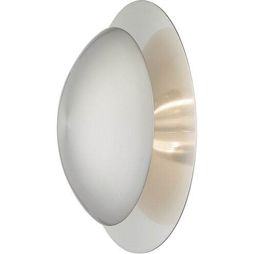 Ventura 2 Light 11 inch Brushed Nickel Semi-Flush/Wall Sconce Ceiling Light, Medium