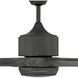 Force XL 60 inch Dark Graphite with Greywood Blades Wet Rated Ceiling Fan