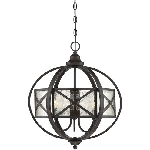 Holland 3 Light 19 inch English Bronze Pendant Ceiling Light