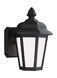 Brentwood 1 Light 10.25 inch Black Outdoor Wall Lantern, Small