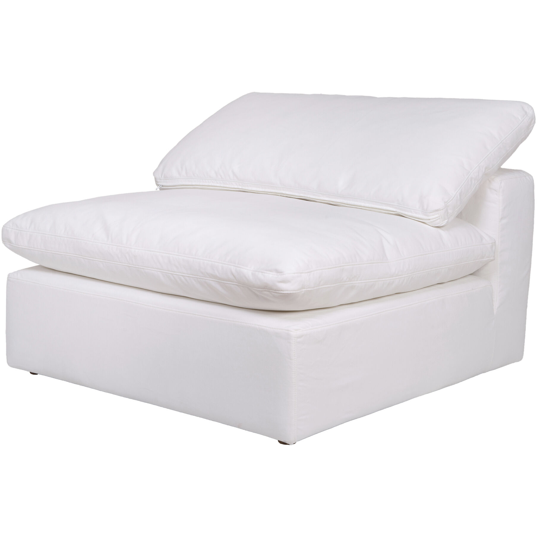 Clay White Slipper Chair
