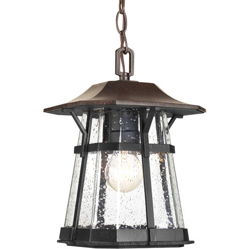 Derby 1 Light 9 inch Espresso Outdoor Hanging Lantern