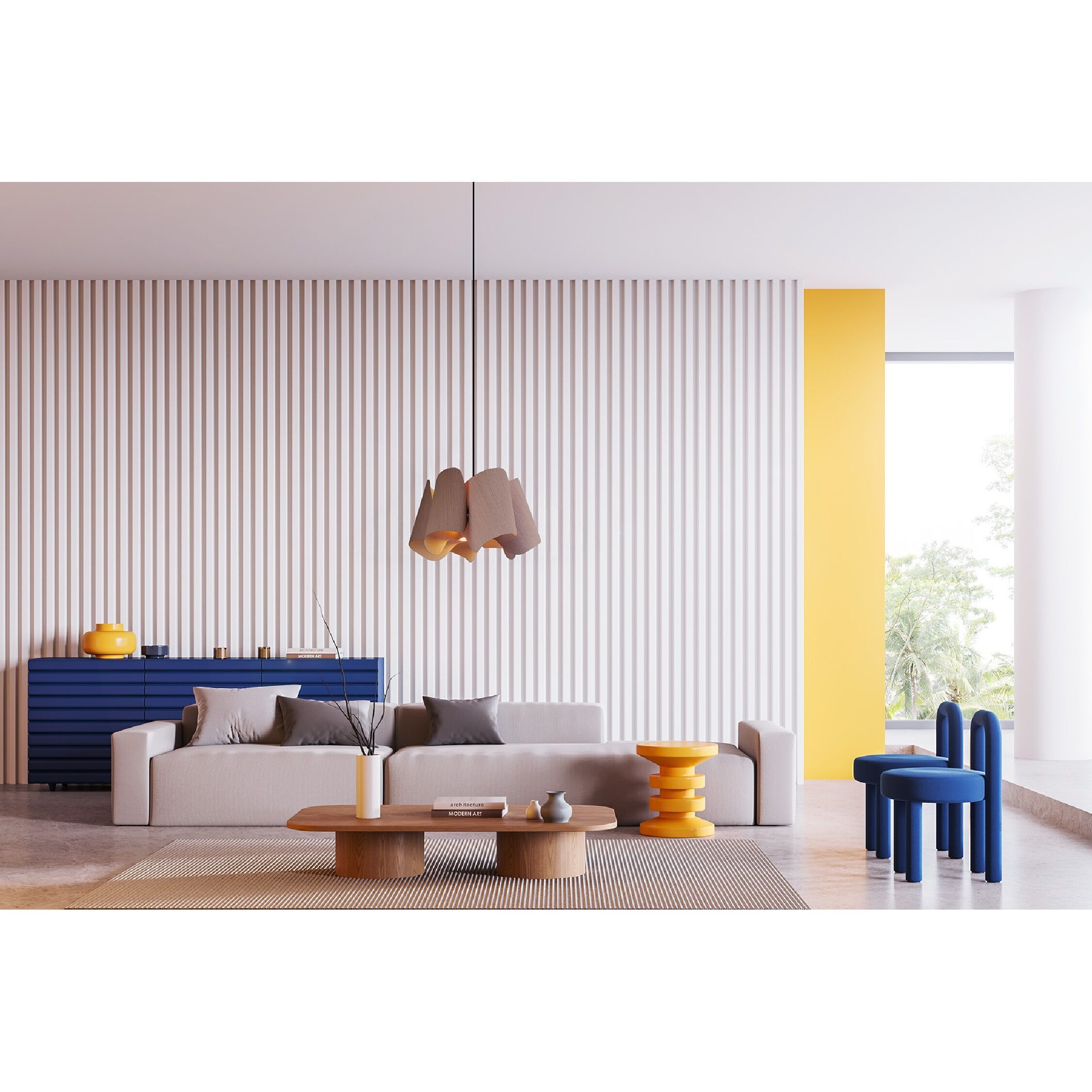 Camila 1 Light 26.4 inch Petribi Pendant Ceiling Light in Petribi/Ash, WEP Collection