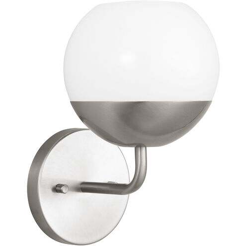 Alvin 1 Light 6.25 inch Brushed Nickel Bath Vanity Wall Light
