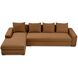 Thomas Orange Sectional, Left
