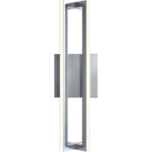 Cass LED 5 inch Satin Nickel Sconce Wall Light