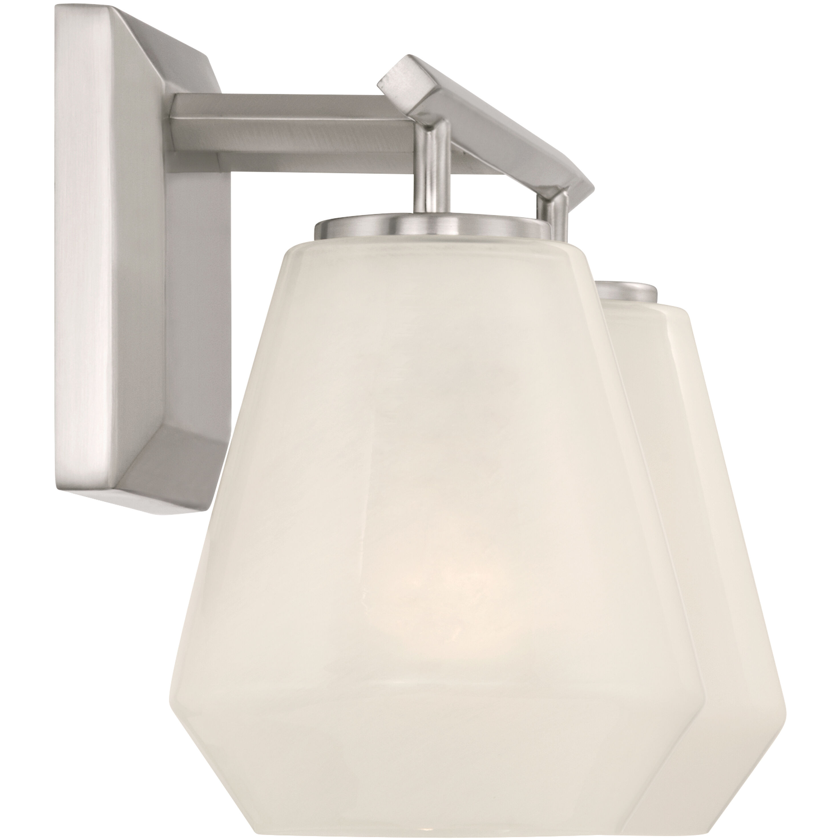 Siena 2 Light 14.25 inch Brushed Nickel Vanity Wall Light