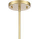 Fantania 2 Light 8 inch Champagne Gold Mini Pendant Ceiling Light