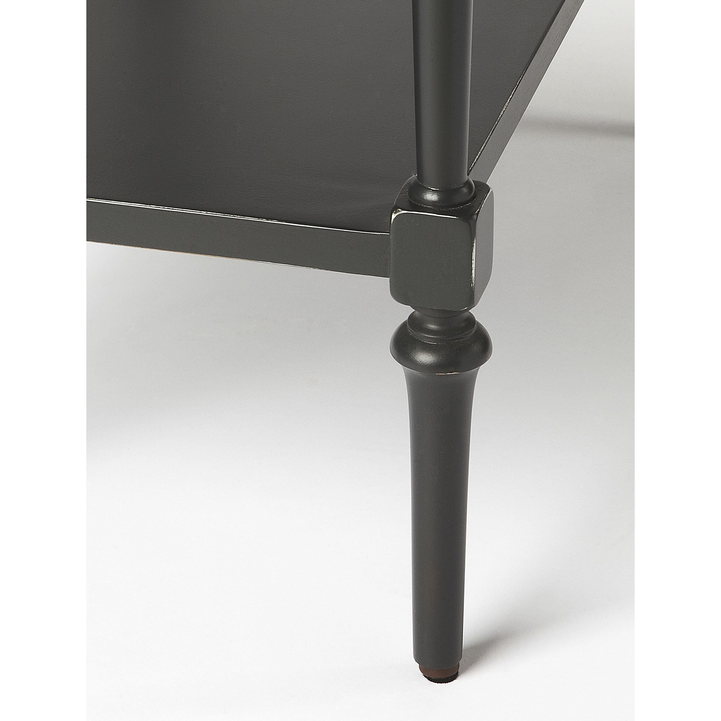 Masterpiece Easterbrook  25 X 24 inch Black Accent Table