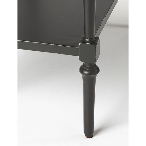 Masterpiece Easterbrook  25 X 24 inch Black Accent Table
