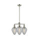 Franklin Restoration Geneseo 3 Light 26 inch Polished Nickel Chandelier Ceiling Light, Franklin Restoration