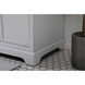 Americana 72 X 22 X 35 inch Grey Vanity Sink Set