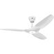 Haiku L 52 inch White with Matte Black Blades Outdoor Ceiling Fan