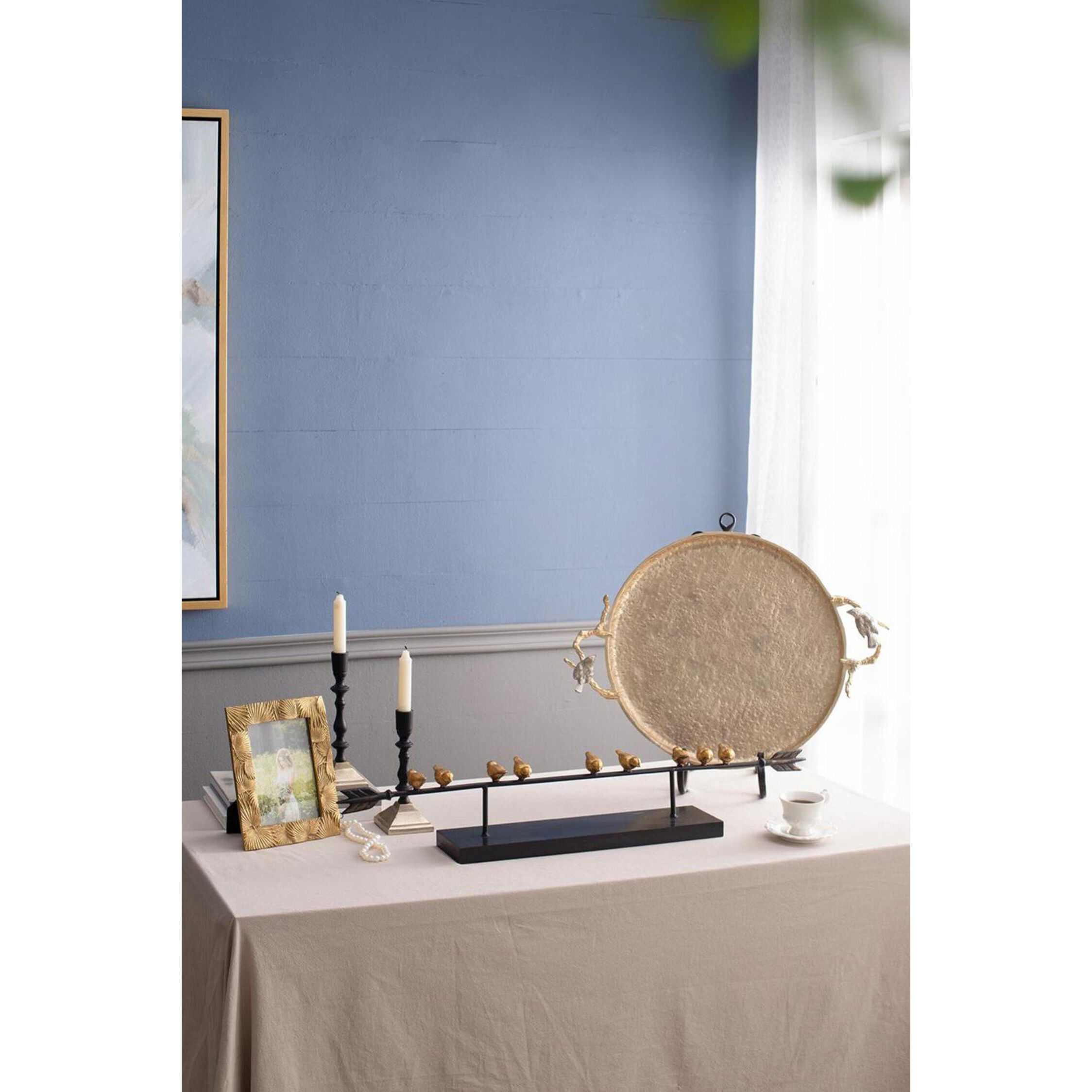 Alvada Shiny Gold Tray