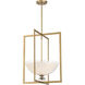 Elowen 3 Light 18 inch Legacy Brass Pendant Ceiling Light