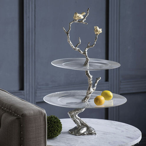 Atelier 15.5 X 15.5 inch Silver and Gold Plates