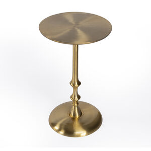 Givanna Metal Side Table in Gold
