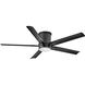Vail Flush 52 inch Matte Black Fan