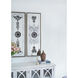 Doorways Bronze and Mirrored Wall Art, Set of 2
