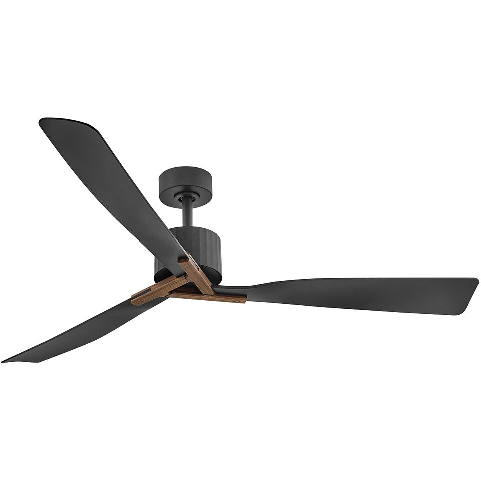 Rafter 60 inch Matte Black Smart Fan