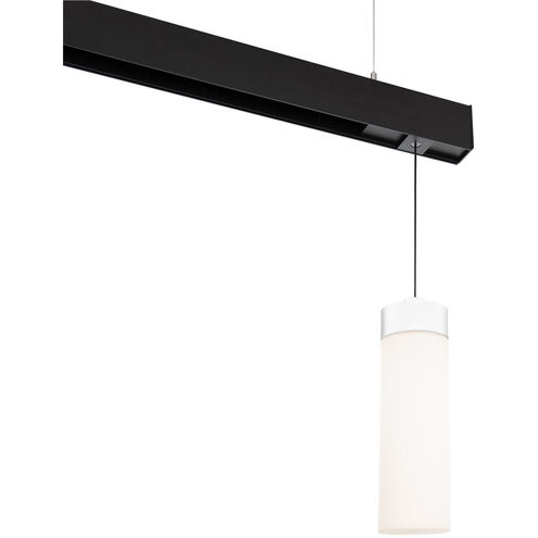 Ventrix 1 Light 48 White Track Fixtures Ceiling Light