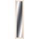 Mirror Collection 32 X 7 inch Champange Wall Mirror