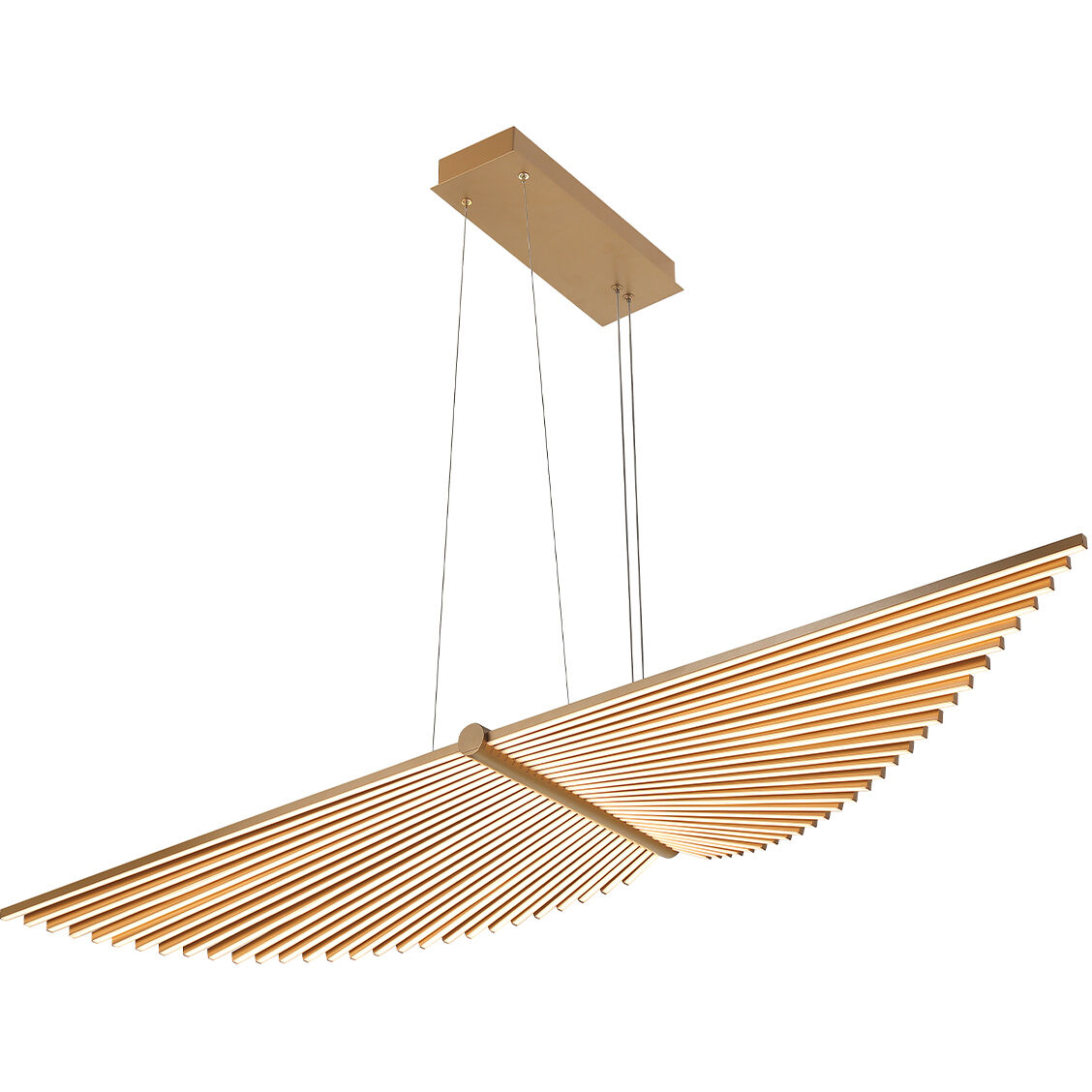 Eurofase 46344-021 Seraph LED 15.25 inch Gold Chandelier Ceiling Light