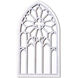Cathedral Panel Light Gray Wall Art