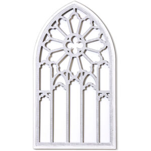 Cathedral Panel Light Gray Wall Art