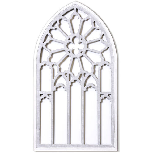 Cathedral Panel Light Gray Wall Art