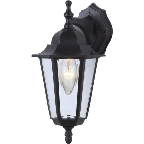 Signature 1 Light 14 inch Black Outdoor Down Light