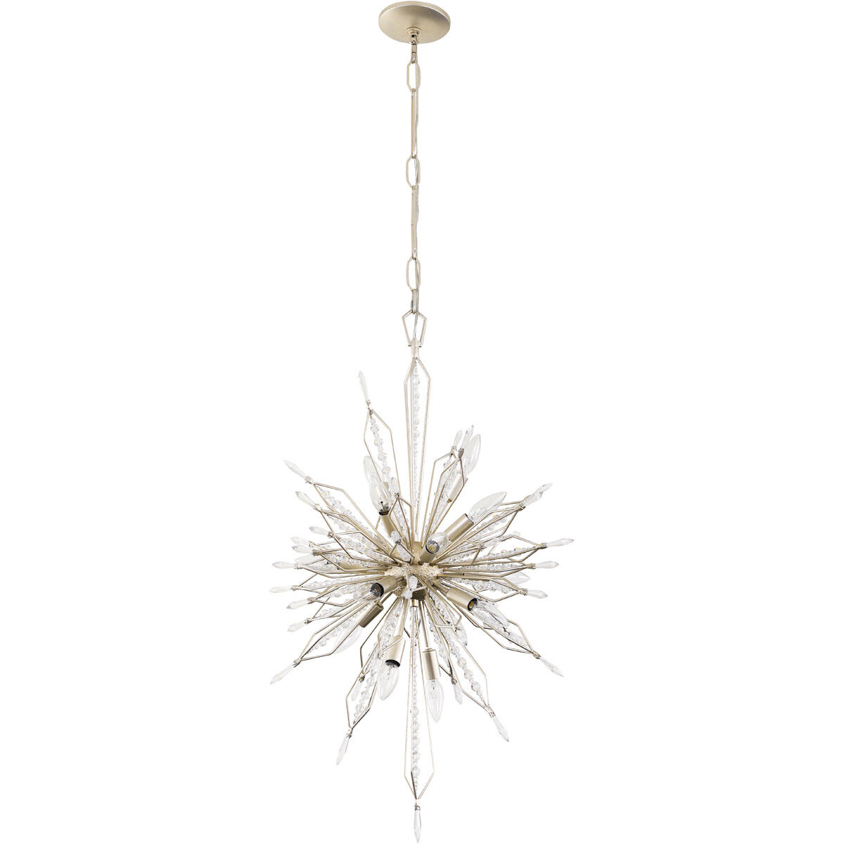 Orbital 16 Light 20 inch Gold Dust Pendant Ceiling Light