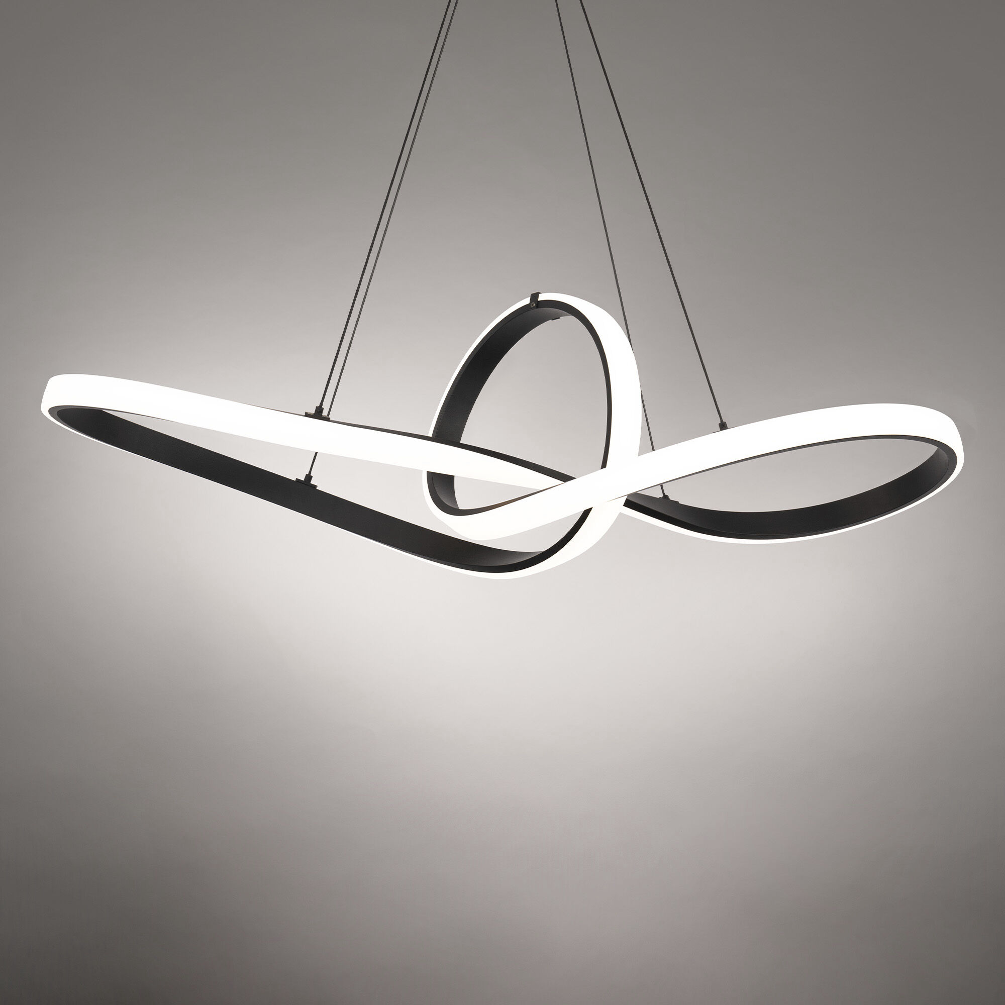 Vornado LED 14 inch Black Pendant Ceiling Light, dweLED