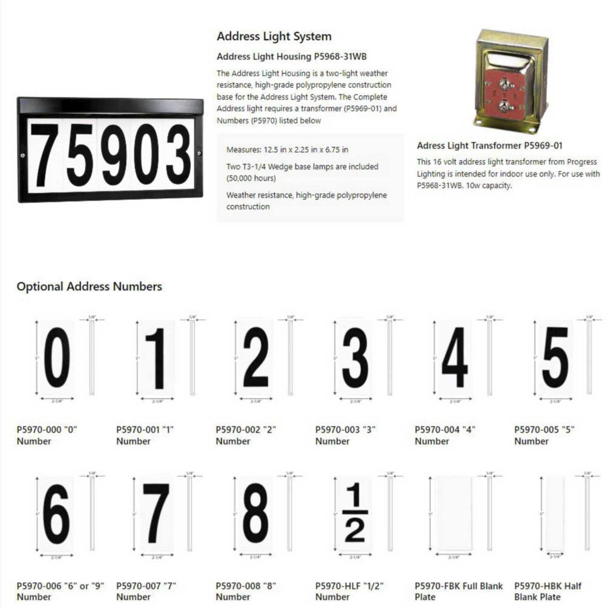 Address Light Address Light