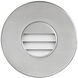 Logan 120VAC 3.30 watt Brushed Aluminum Step/Wall Light, Round