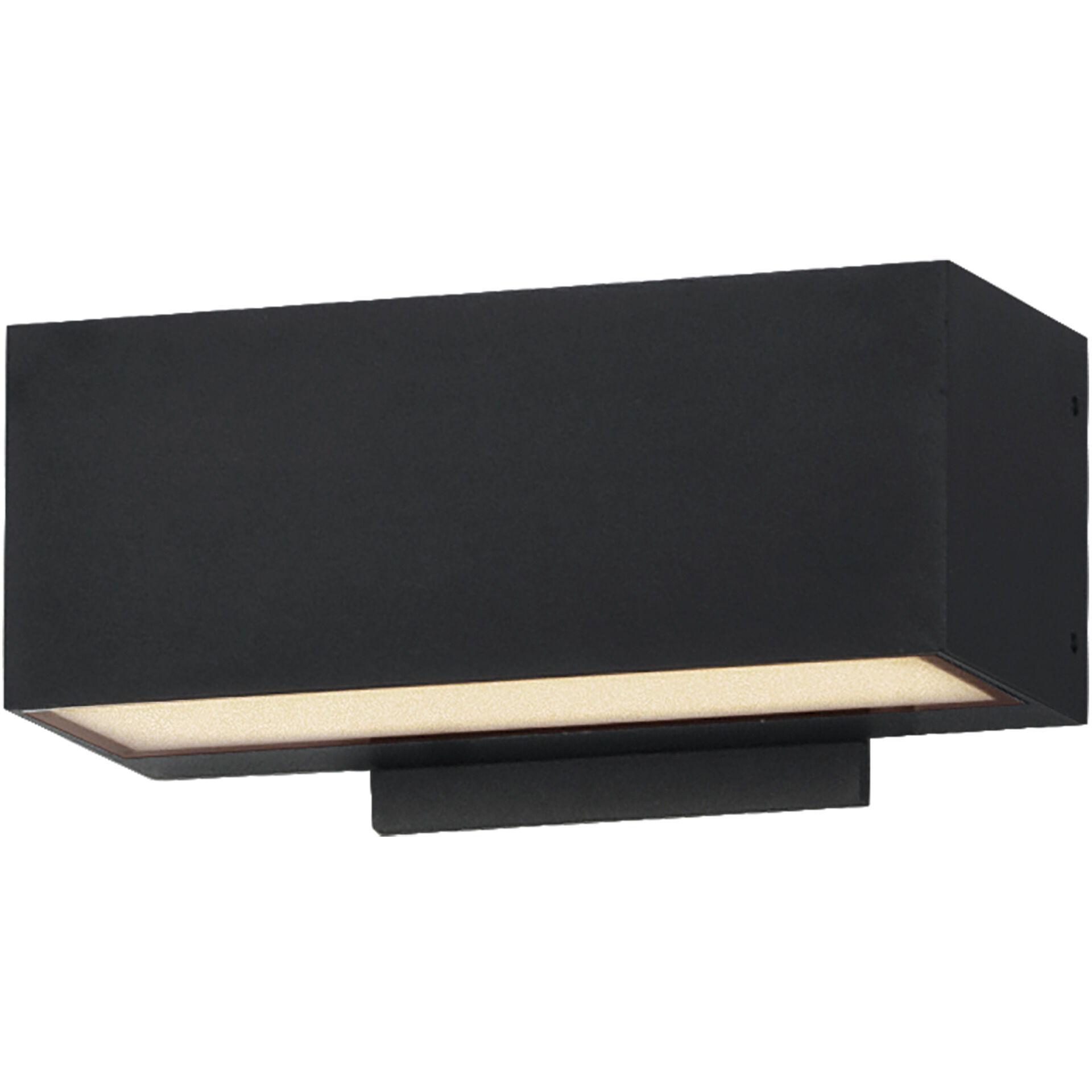 Blok LED 3.75 inch Black Outdoor Wall Mount