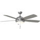 Discus Outdoor 52 52 inch Painted Brushed Steel Outdoor Ceiling Fan