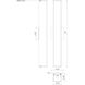 Jane LED 24 inch Chrome Bath Vanity Wall Light